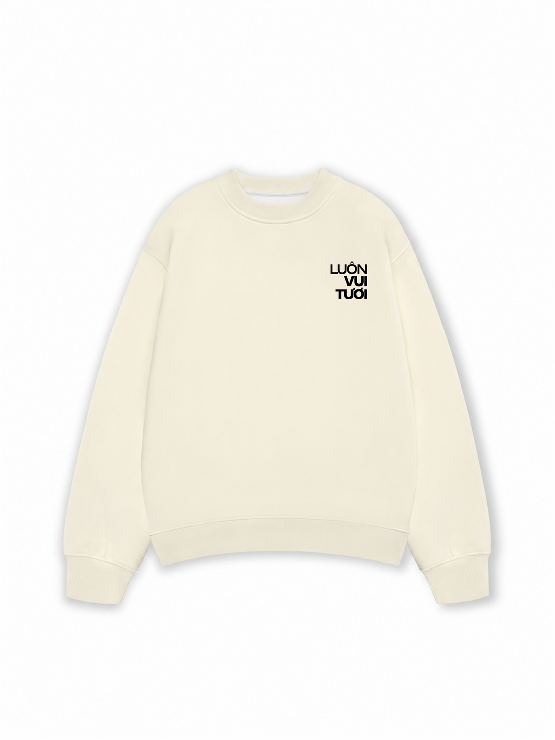 Áo Sweater Nỉ Hai Da Tưởng Anh Là Món Quà