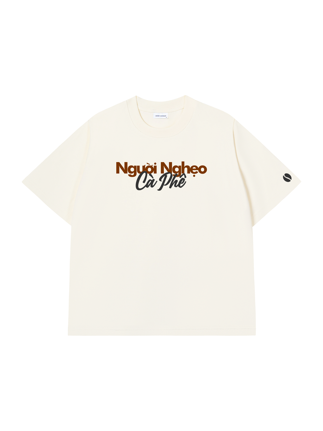 Áo Thun Người Nghẹo Cà Phê