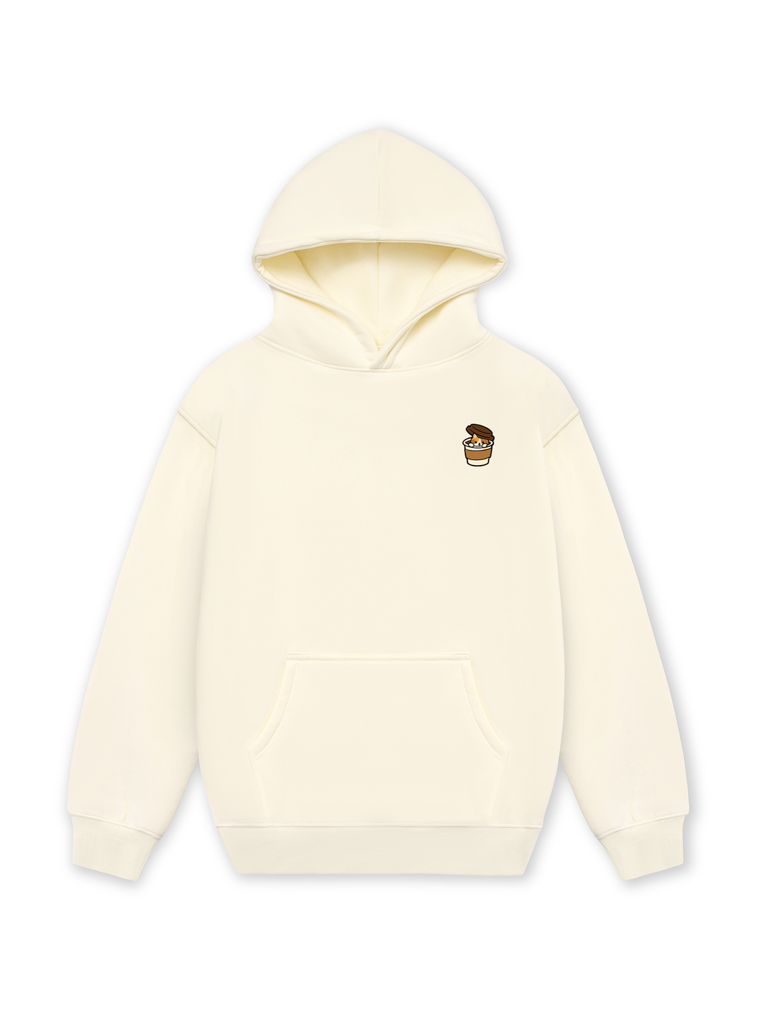 Áo Hoodie Nỉ Hai Da Cà Phê Mèo