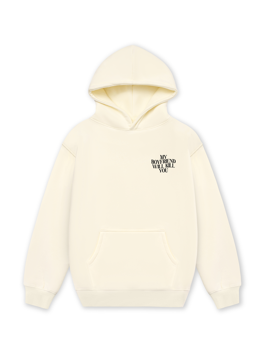 Áo Hoodie Nỉ Hai Da My Boyfriend