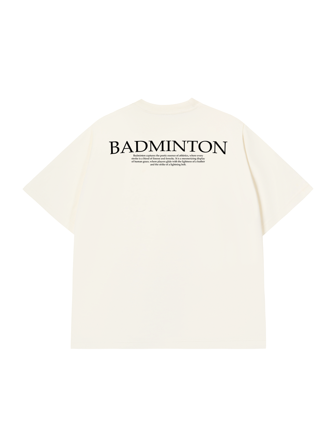 Áo Thun Aesthetic Badminton