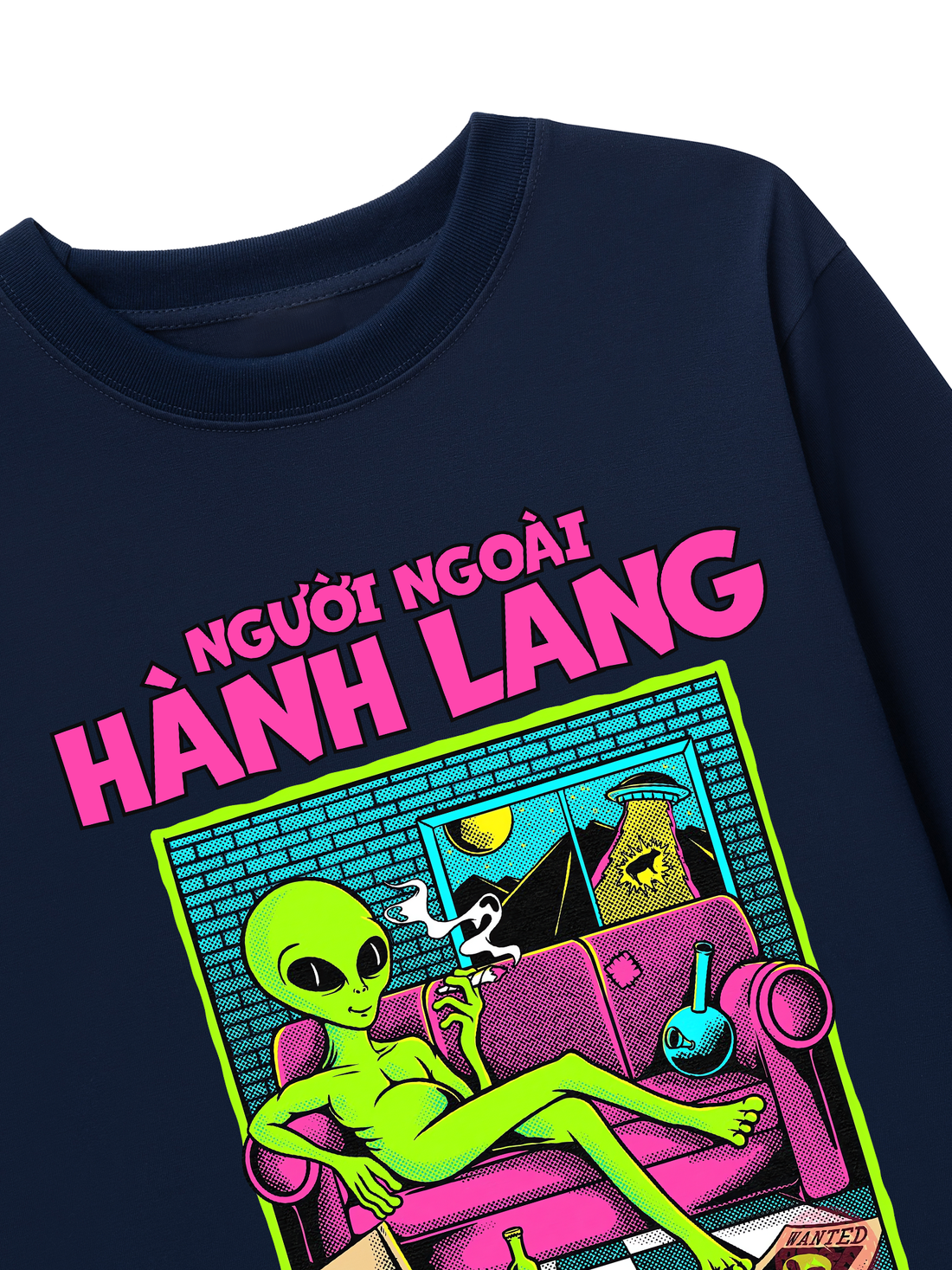 Áo Thun Dài Tay Người Ngoài Hành Lang