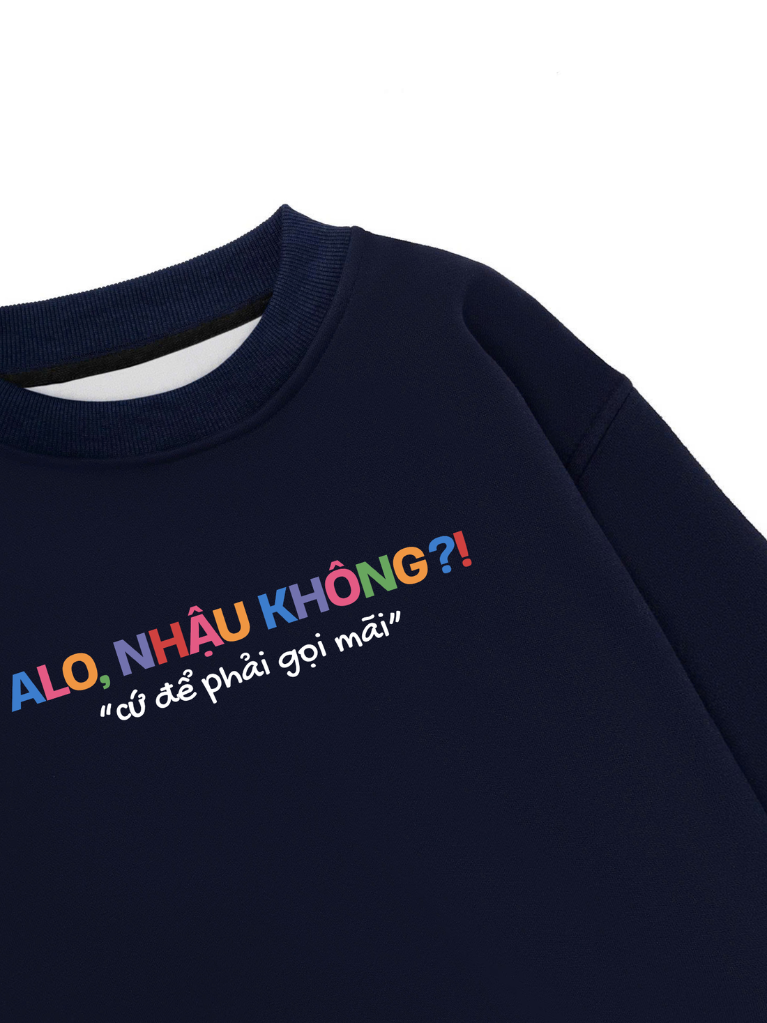 Áo Sweater Nỉ Hai Da Nhậu Không