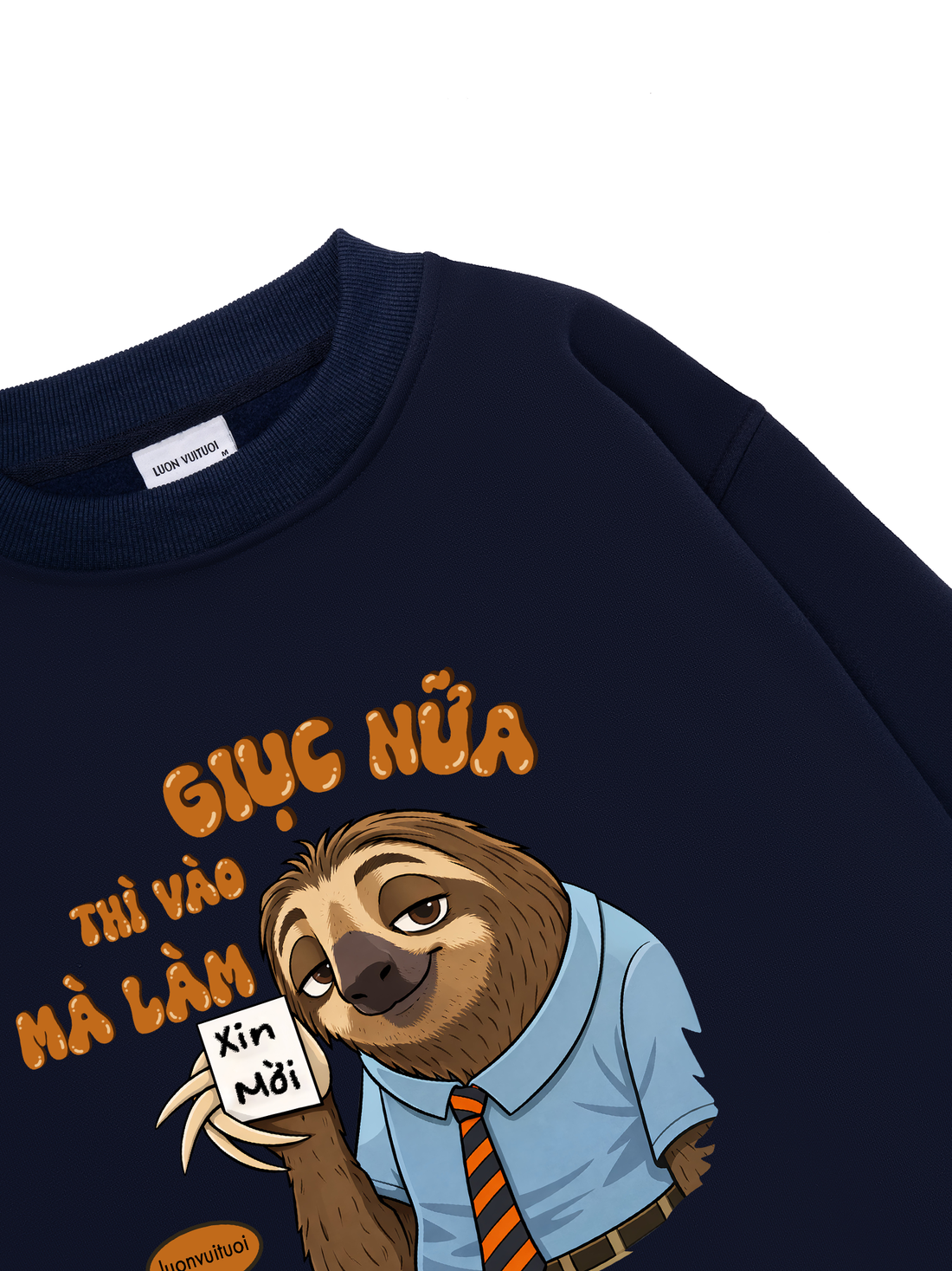 Giục Nữa Thì Vào Mà Làm Sweater