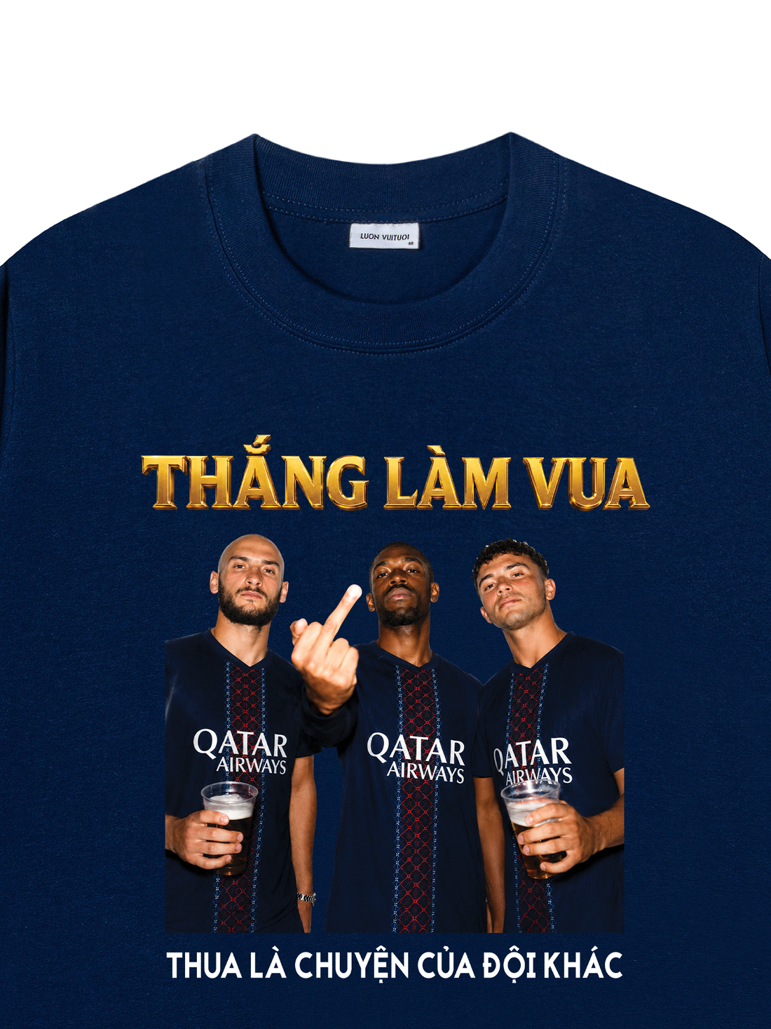Áo Thun PSG Thắng Làm Vua