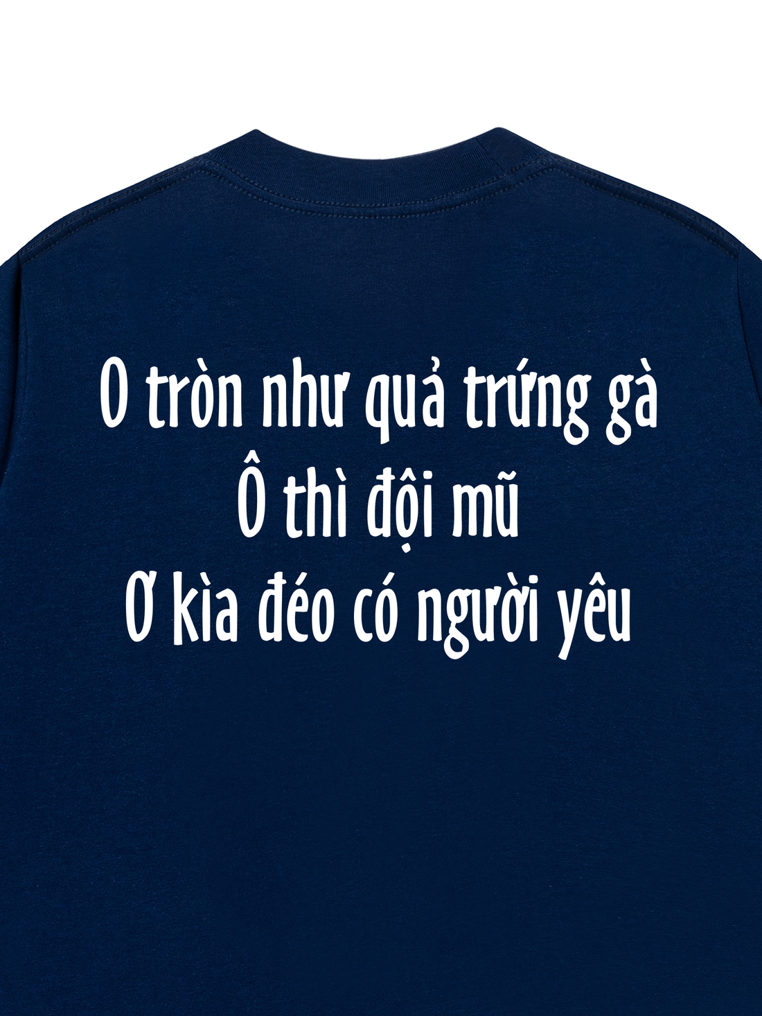 Áo Thun O Tròn Như Quả Trứng Gà