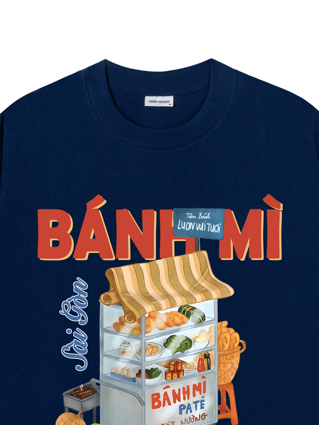 Áo Thun Tiệm Bánh Mì LUONVUITUOI
