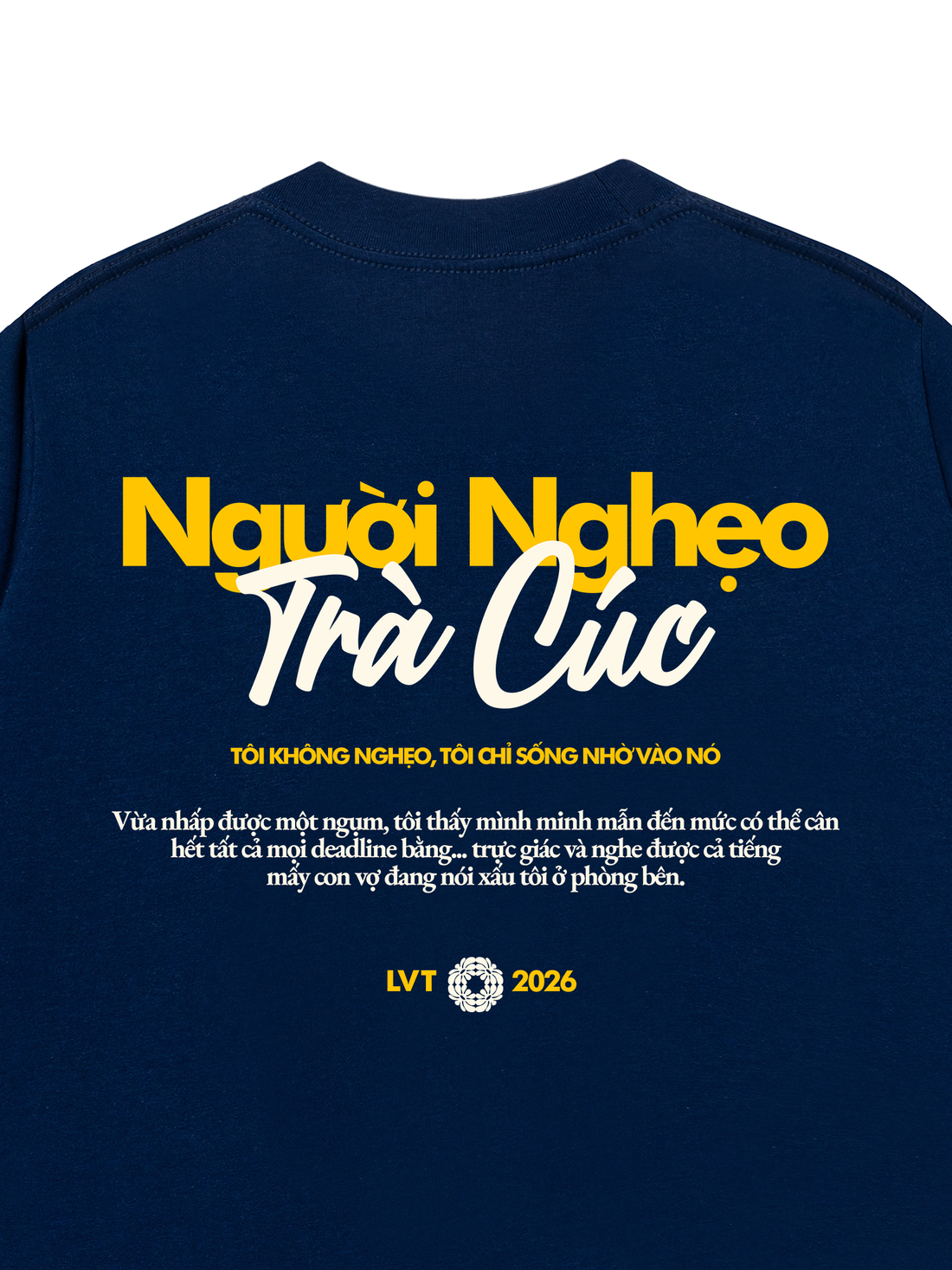 Áo Thun Người Nghẹo Trà Cúc