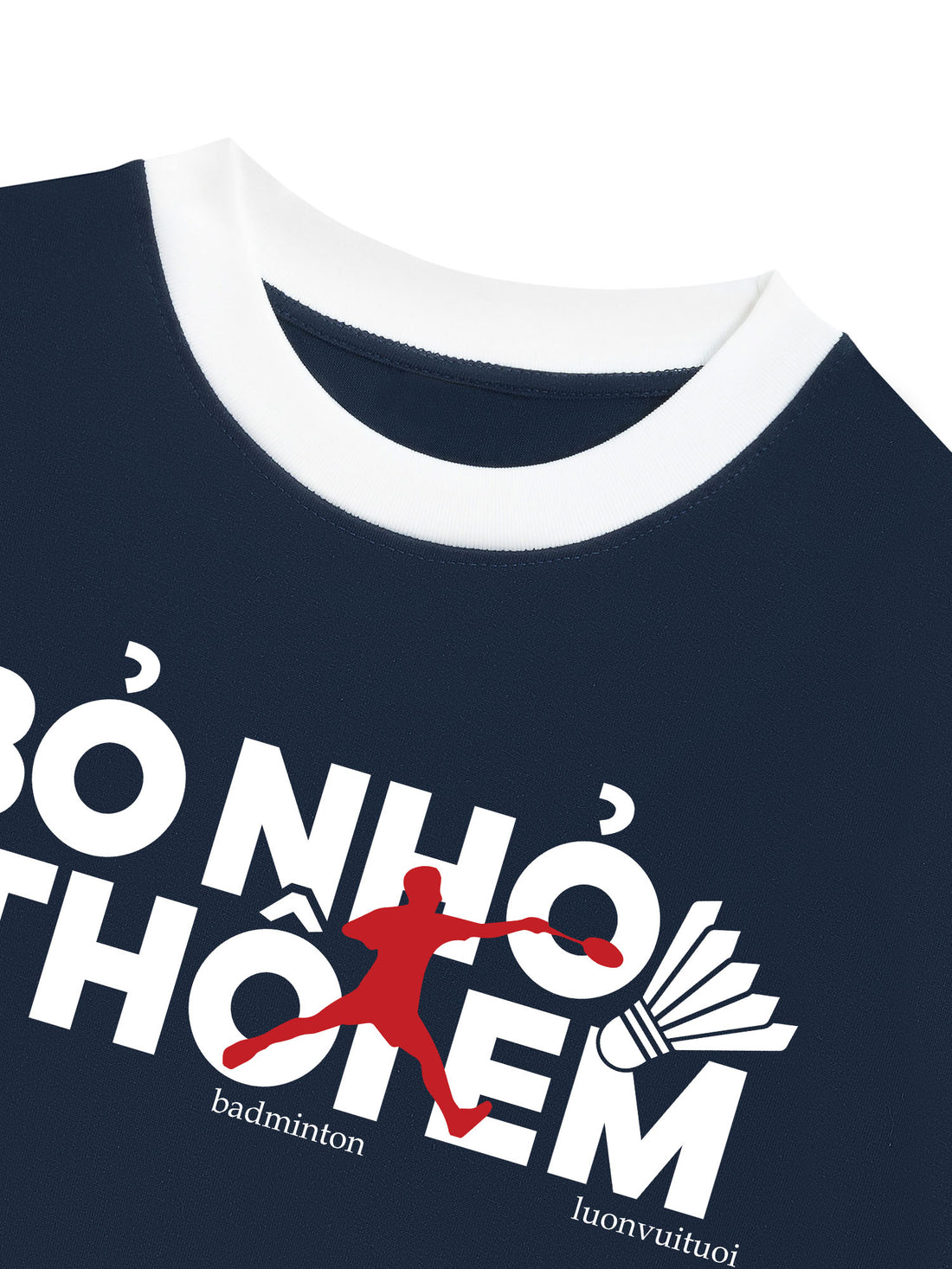 Áo Thun Ringer Relaxed Fit Bỏ Nhỏ Thôi Em