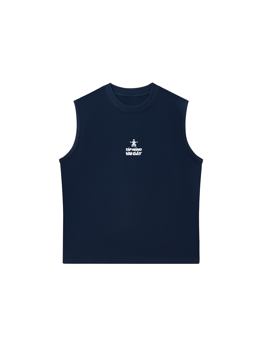 Áo Ba Lỗ Relaxed Fit Tập Nặng Vai Gãy