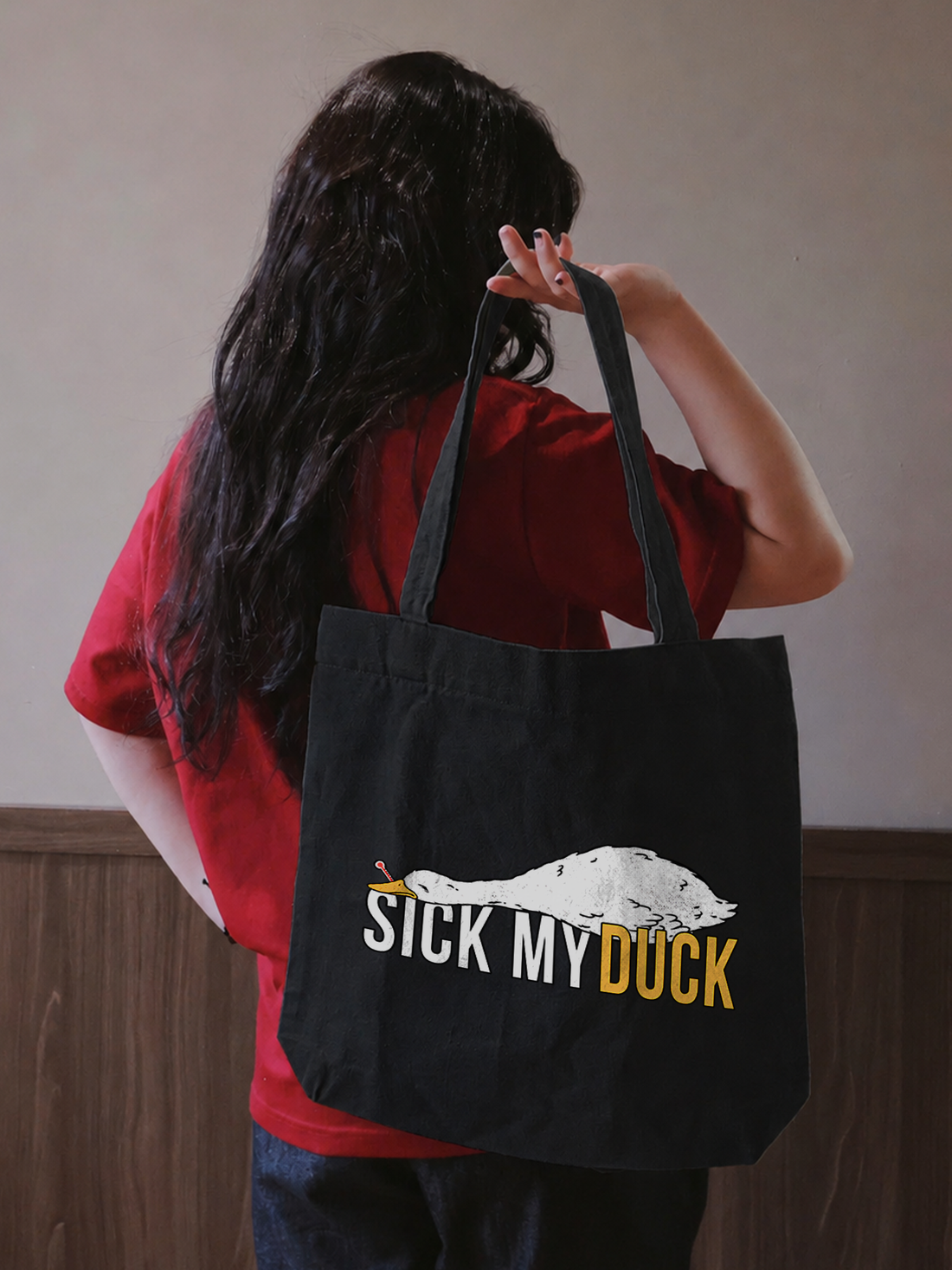 Túi Tote Sick My Duck