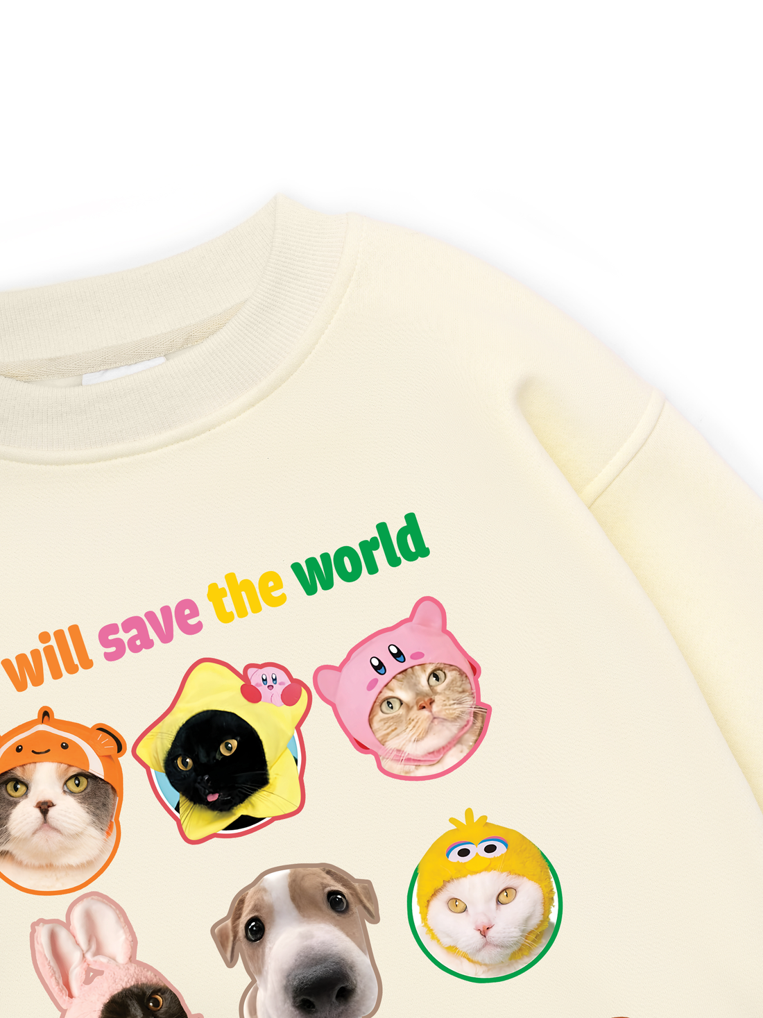 Cat Will Save The World Sweater