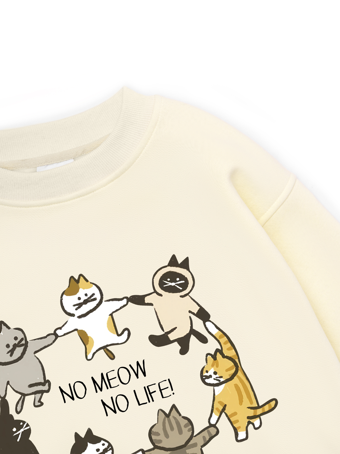 No Meow No Life Sweater