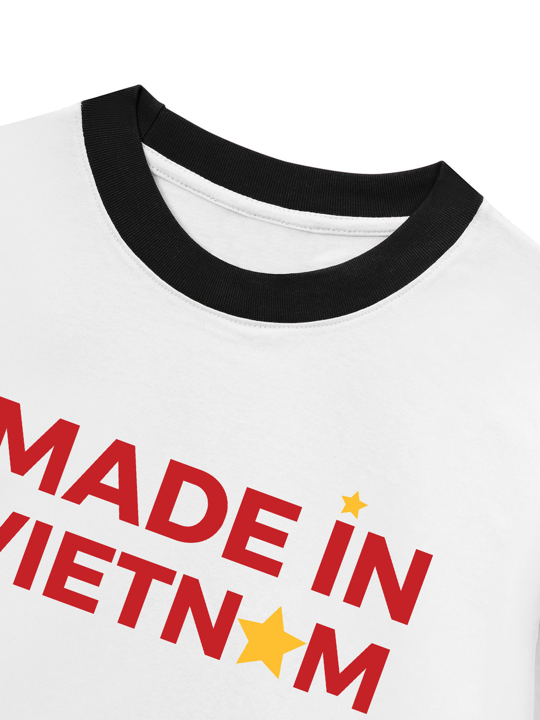 Áo Thun Ringer Relaxed Fit Yêu Nước Made In Vietnam 1