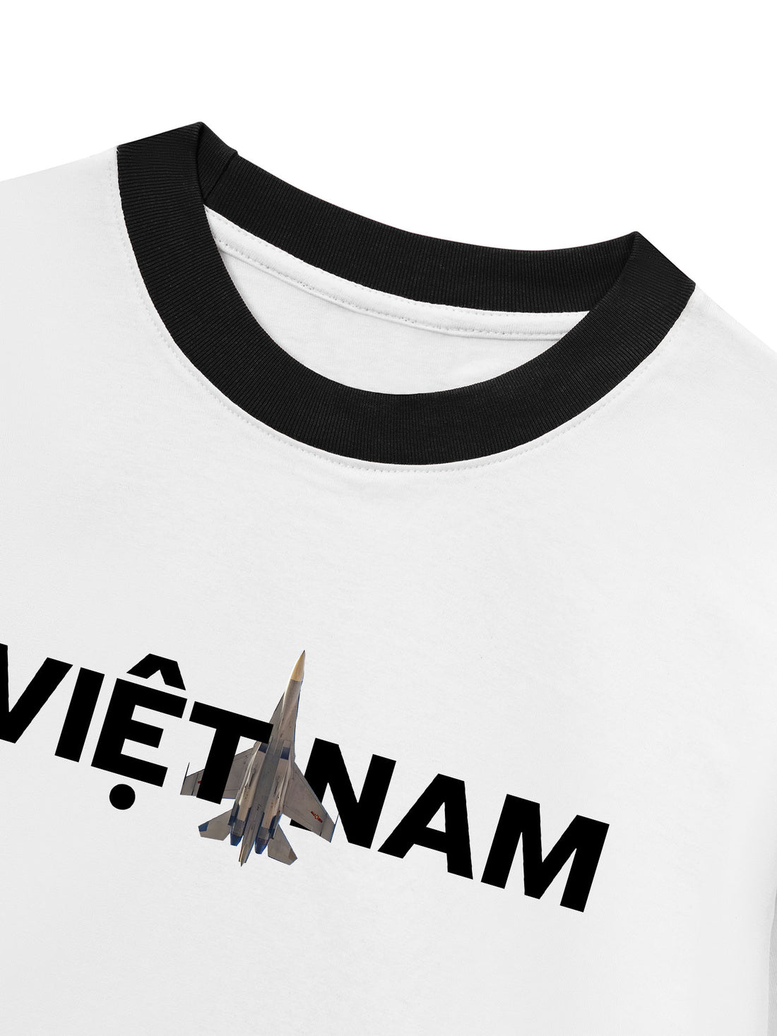 Áo Thun Ringer Relaxed Fit Bầu Trời Việt Nam