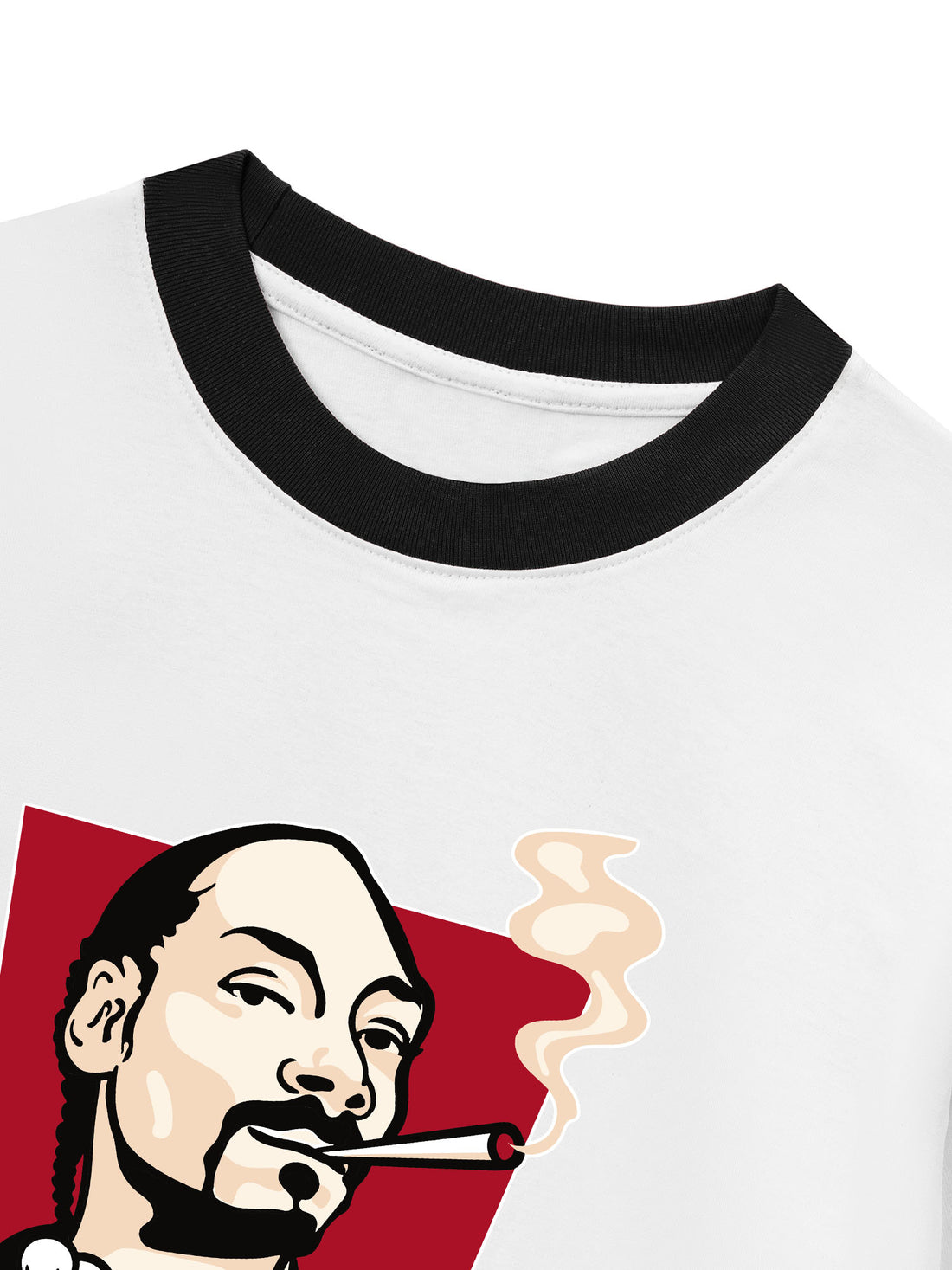 Áo Thun Ringer Relaxed Fit Snoop Dogg THC