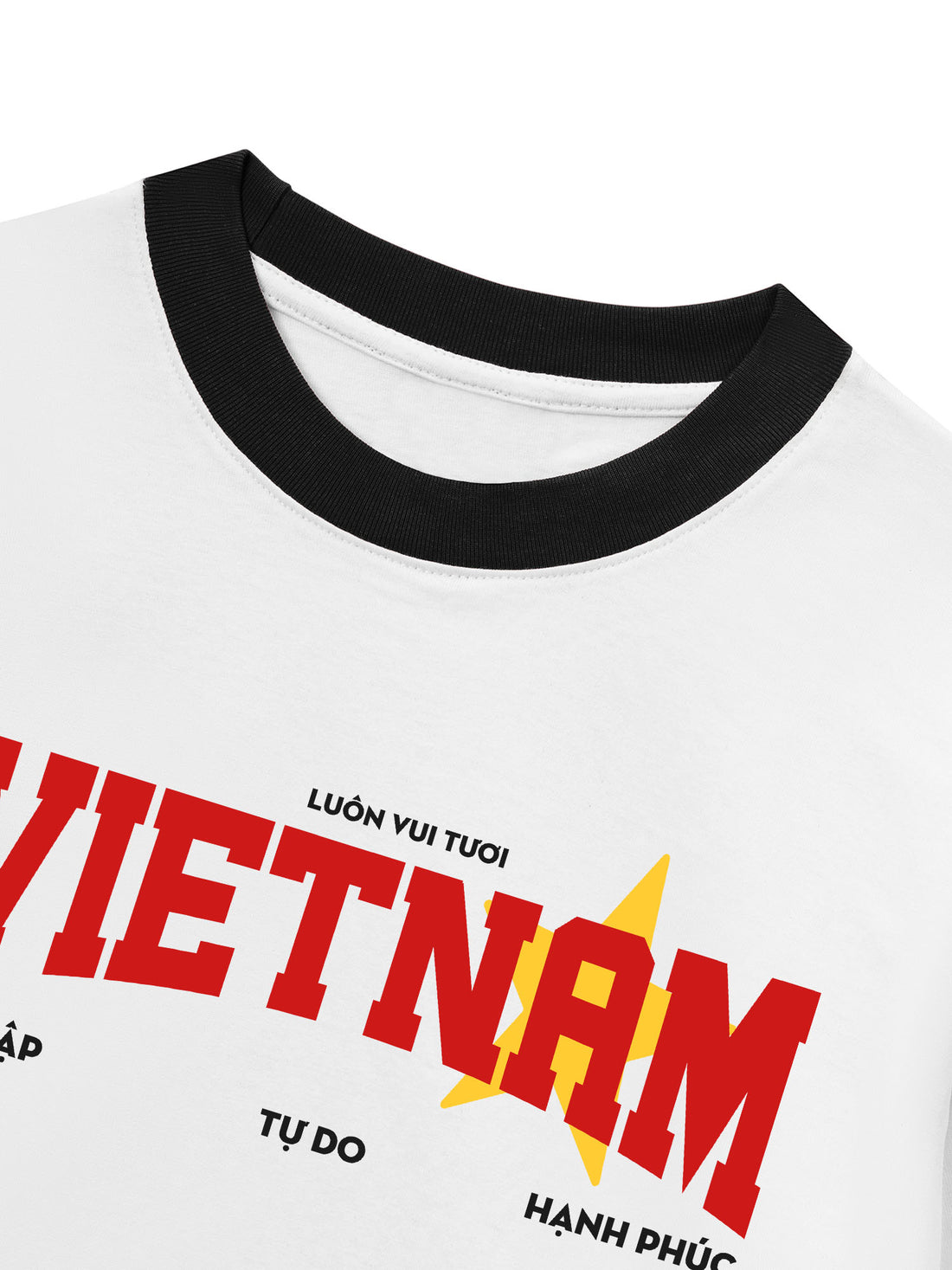Áo Thun Ringer Relaxed Fit Việt Style