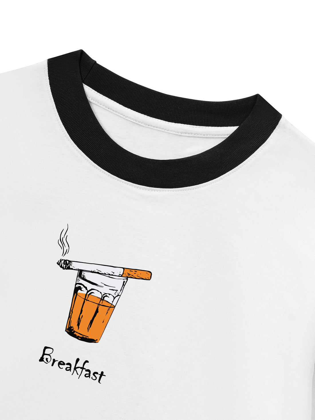 Áo Thun Ringer Relaxed Fit Bữa Sáng