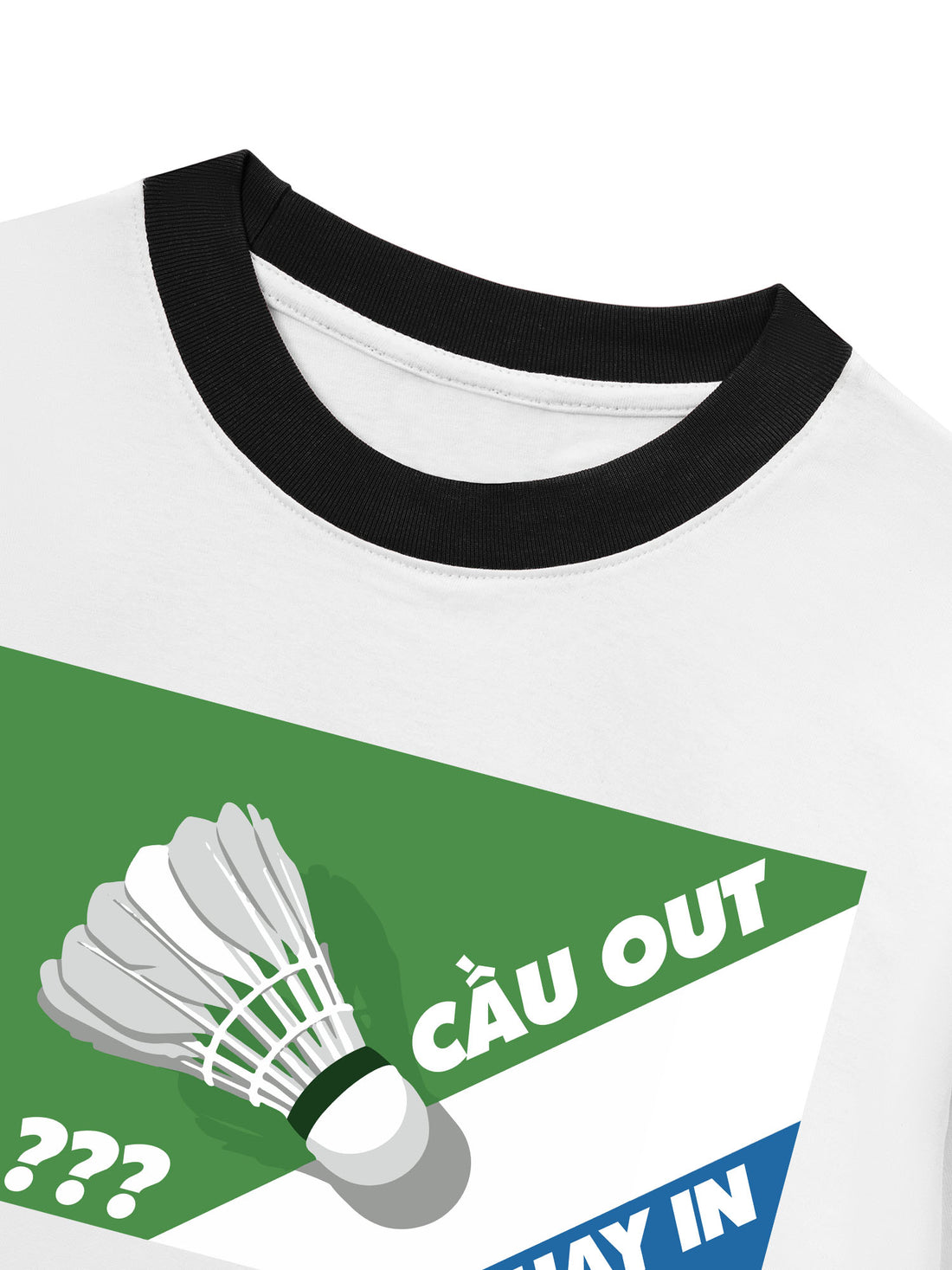 Áo Thun Ringer Relaxed Fit Cầu Out Hay In