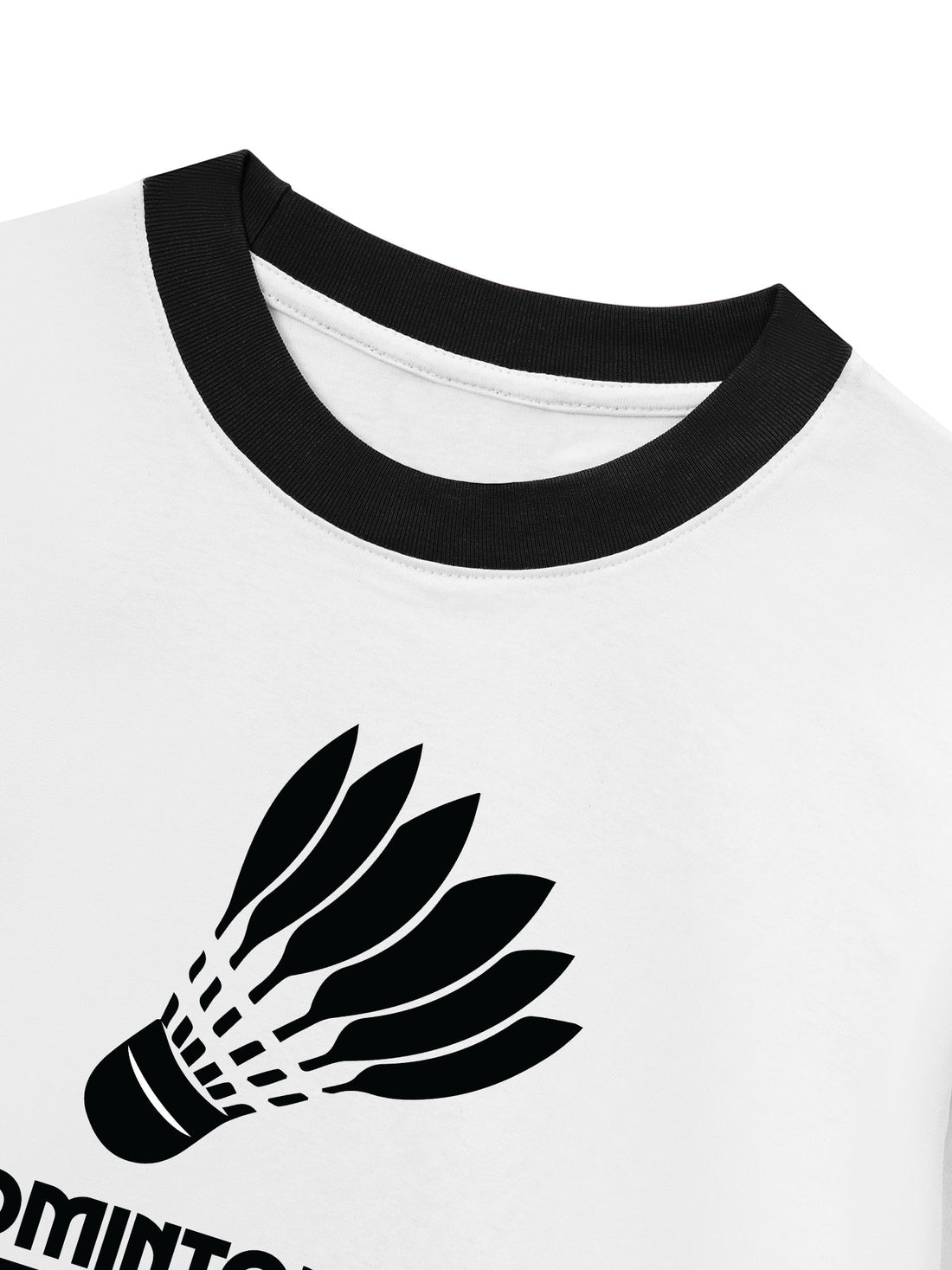 Áo Thun Ringer Relaxed Fit Badminton Skill