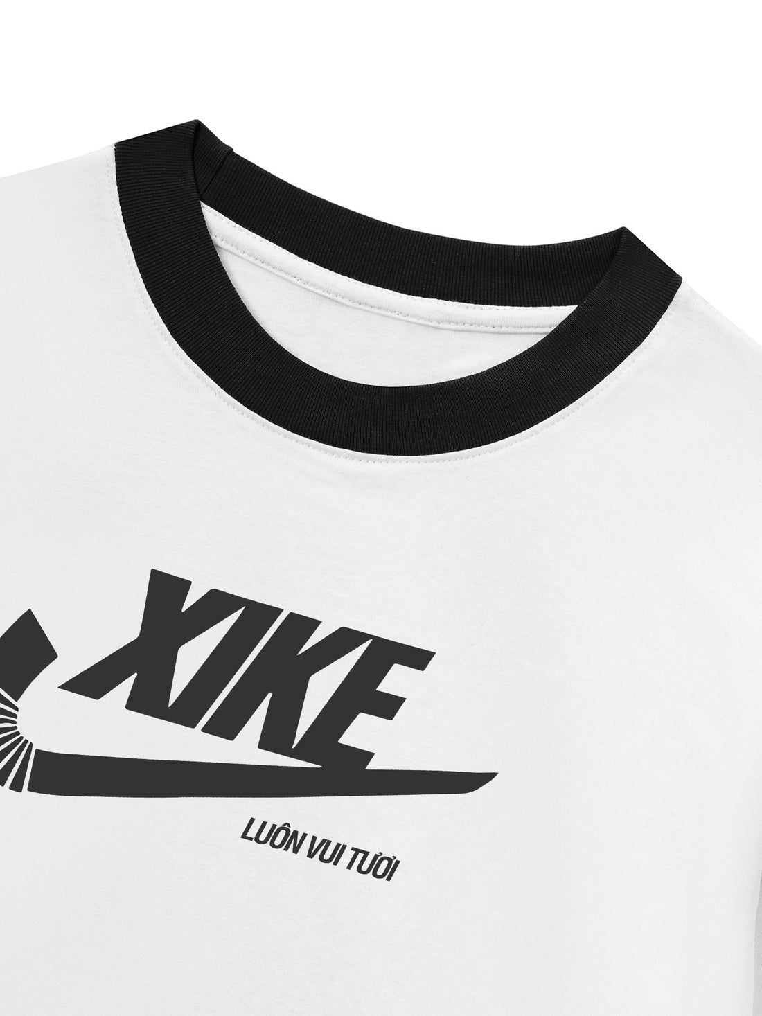 Áo Thun Ringer Relaxed Fit Xì Ke