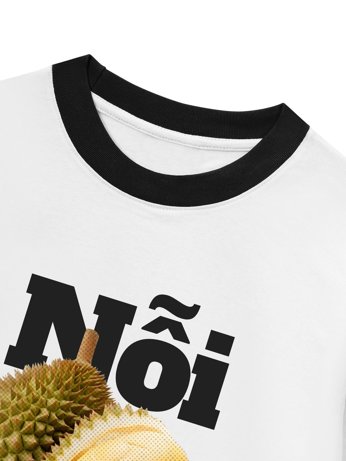 Áo Thun Ringer Relaxed Fit Nỗi Sầu Riêng