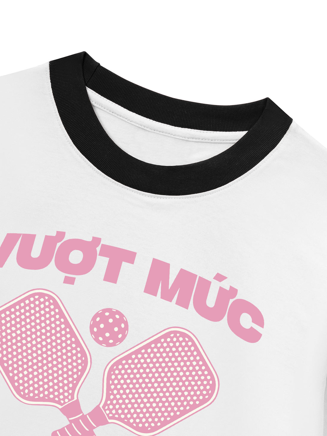 Áo Thun Ringer Relaxed Fit Vượt Mức Pickleball
