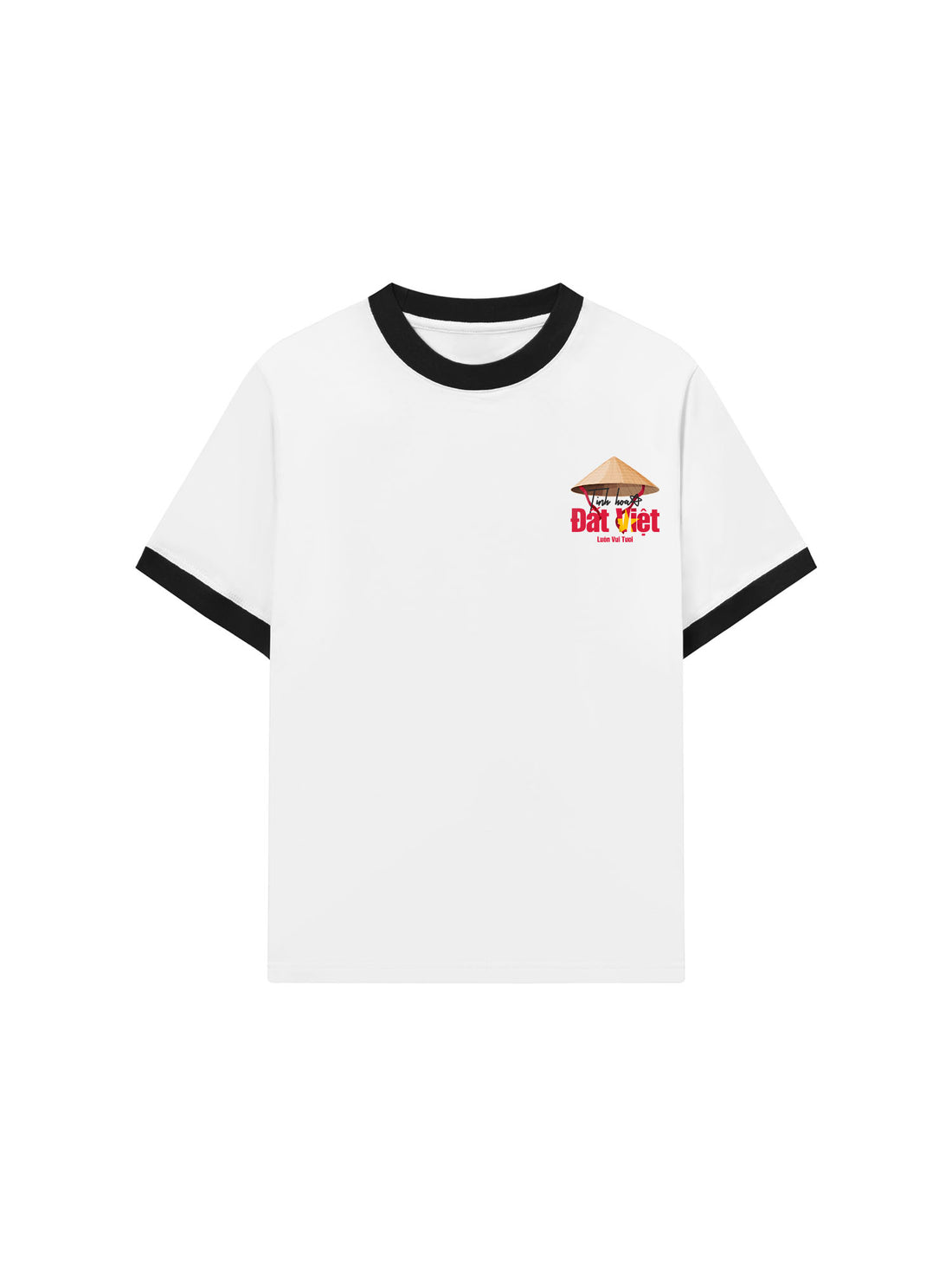 Áo Thun Ringer Relaxed Fit Tinh Hoa Đất Việt