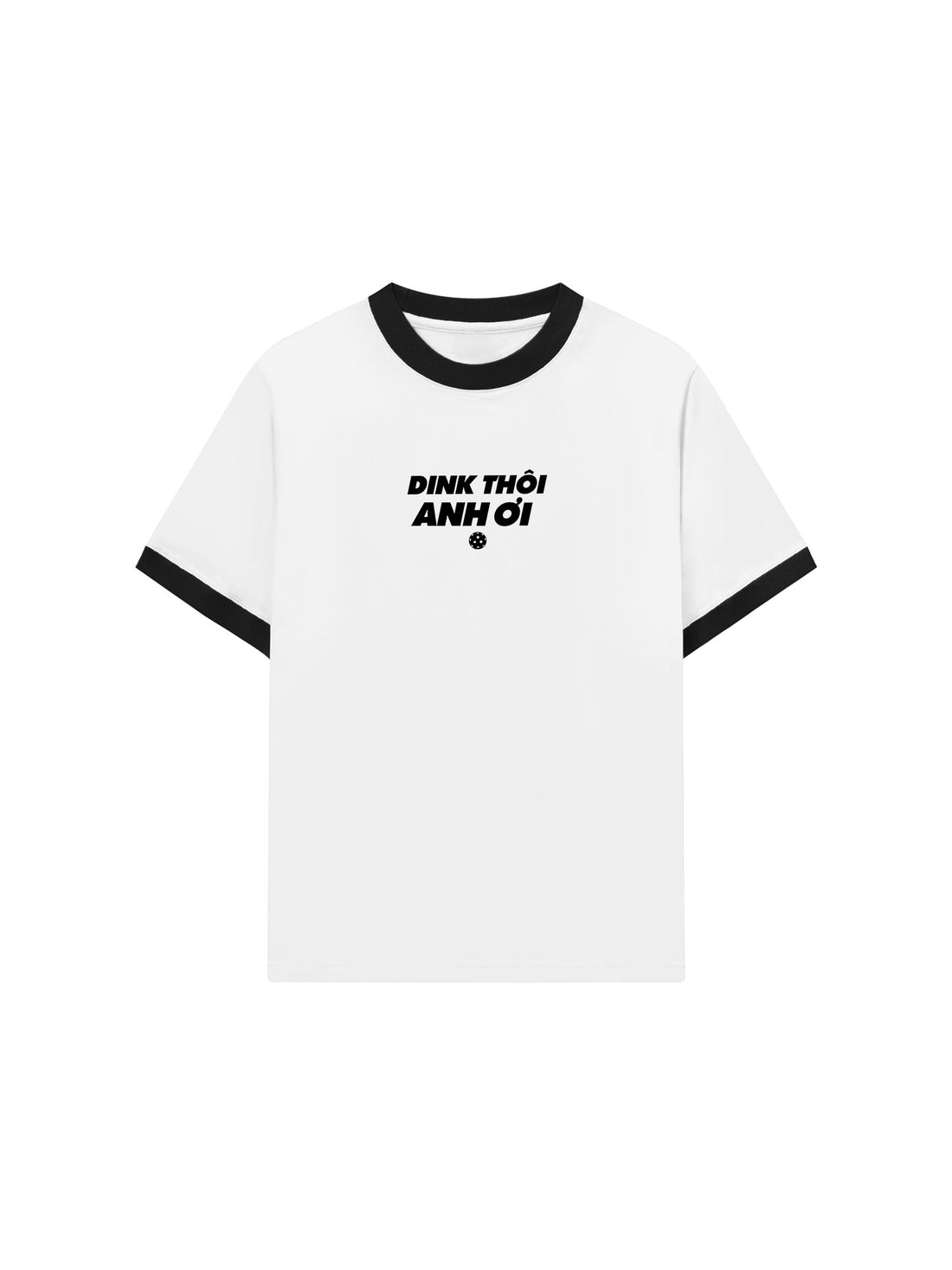 Áo Thun Ringer Relaxed Fit Dink Thôi Anh Ơi