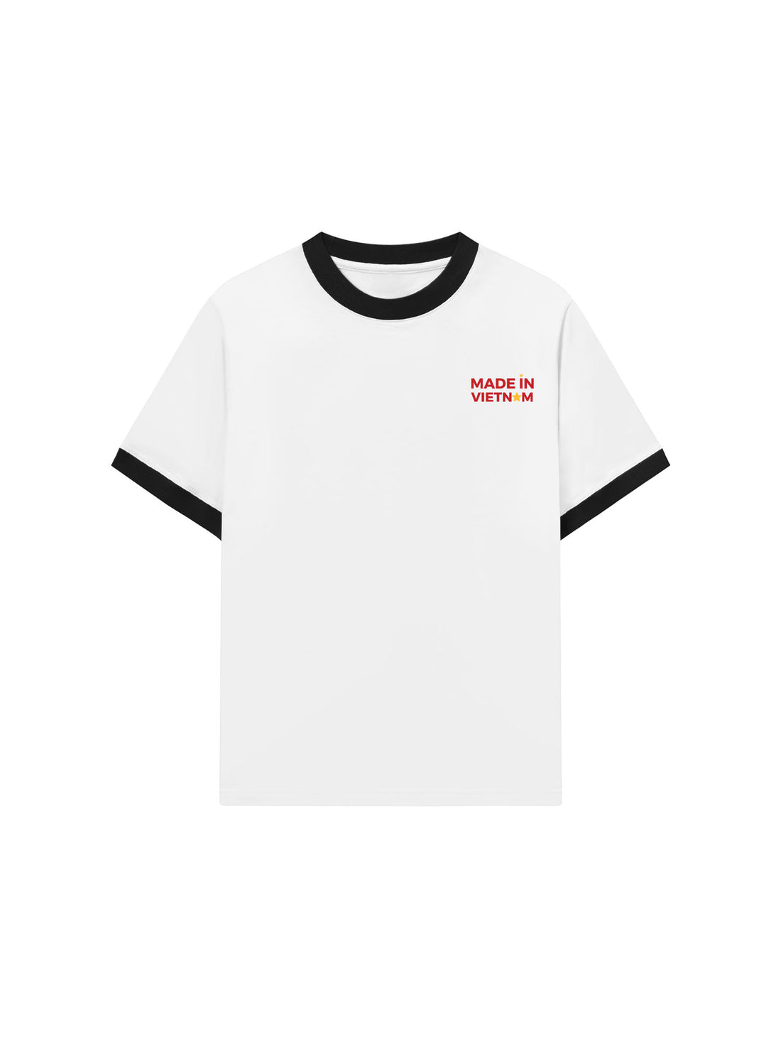 Áo Thun Ringer Relaxed Fit Yêu Nước Made In Vietnam 2