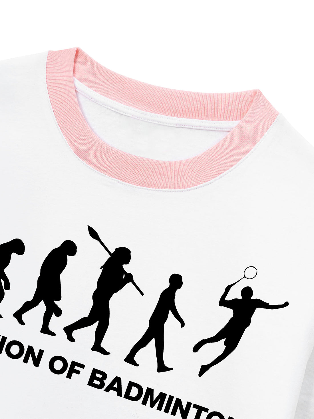 Áo Thun Ringer Relaxed Fit Evolution Badminton