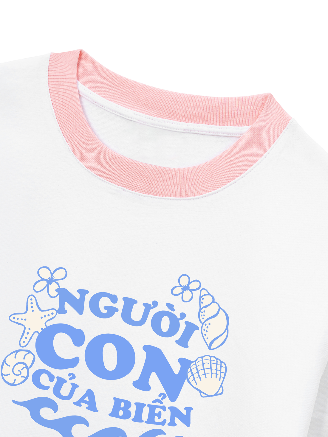 Áo Thun Ringer Relaxed Fit Người Con Của Biển