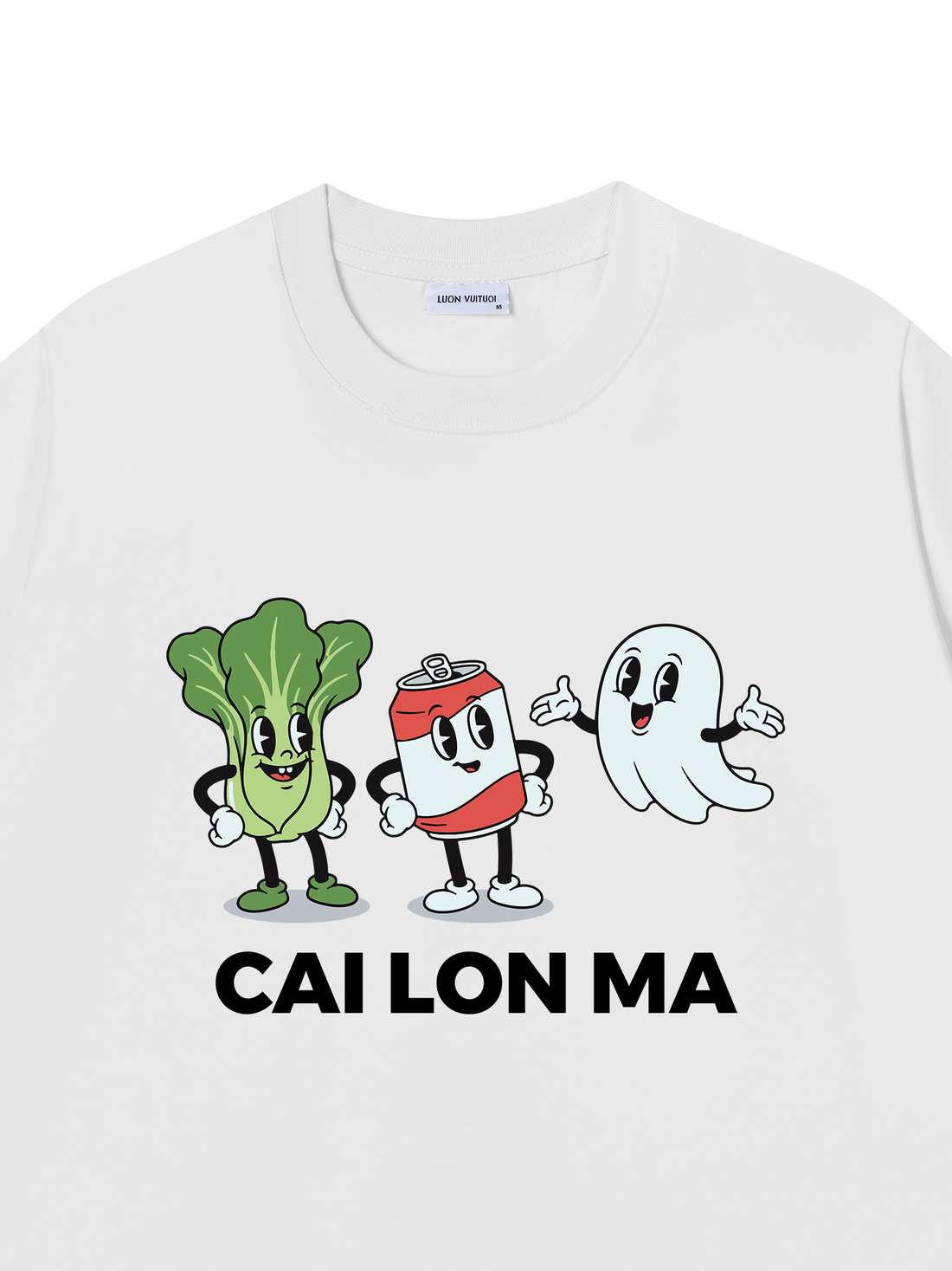 Áo Thun Cái Lon Ma