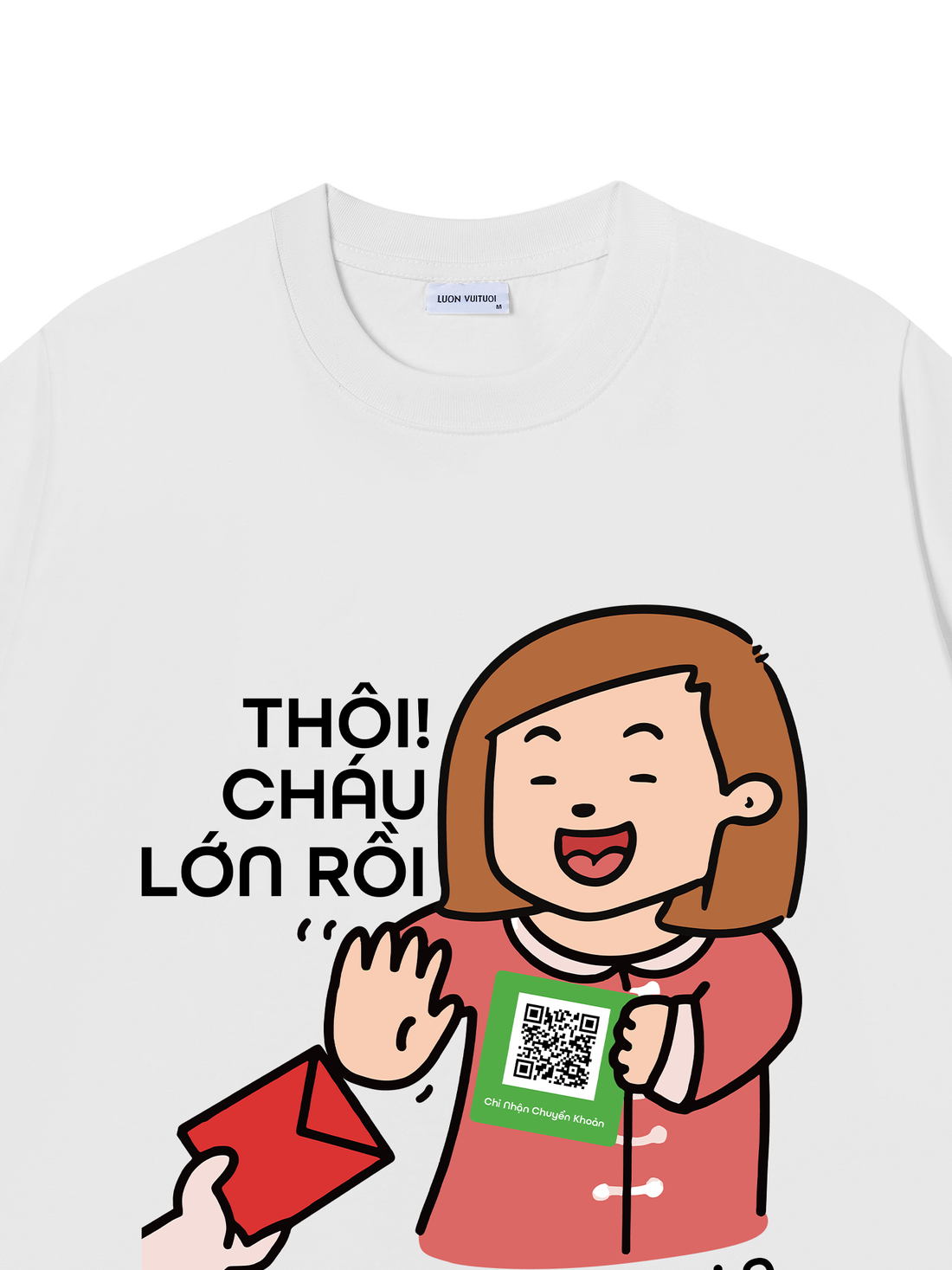 Áo Thun Chuyển Khoản Đi Ạ Nữ