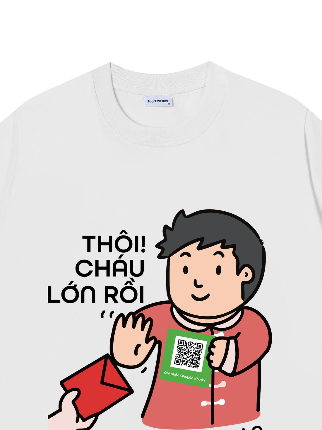 Áo Thun Chuyển Khoản Đi Ạ Nam