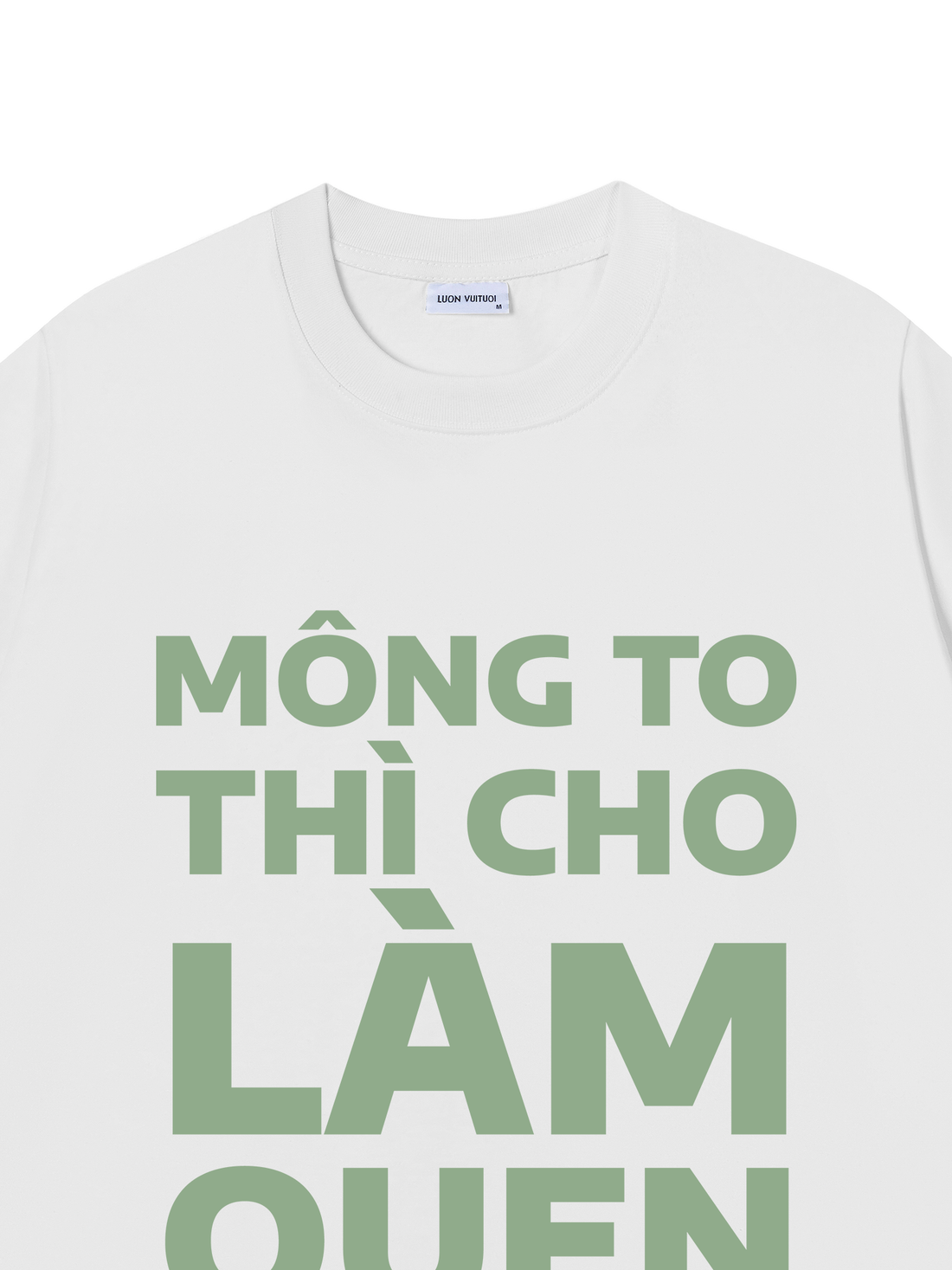 Áo Thun Mông To Thì Cho Làm Quen
