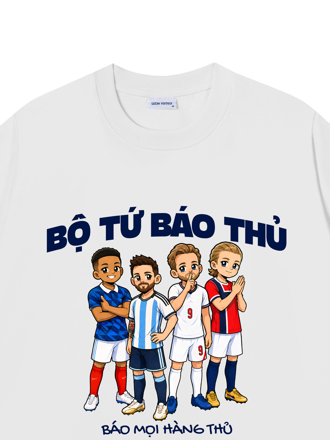 Áo Thun Bộ Tứ Báo Thủ