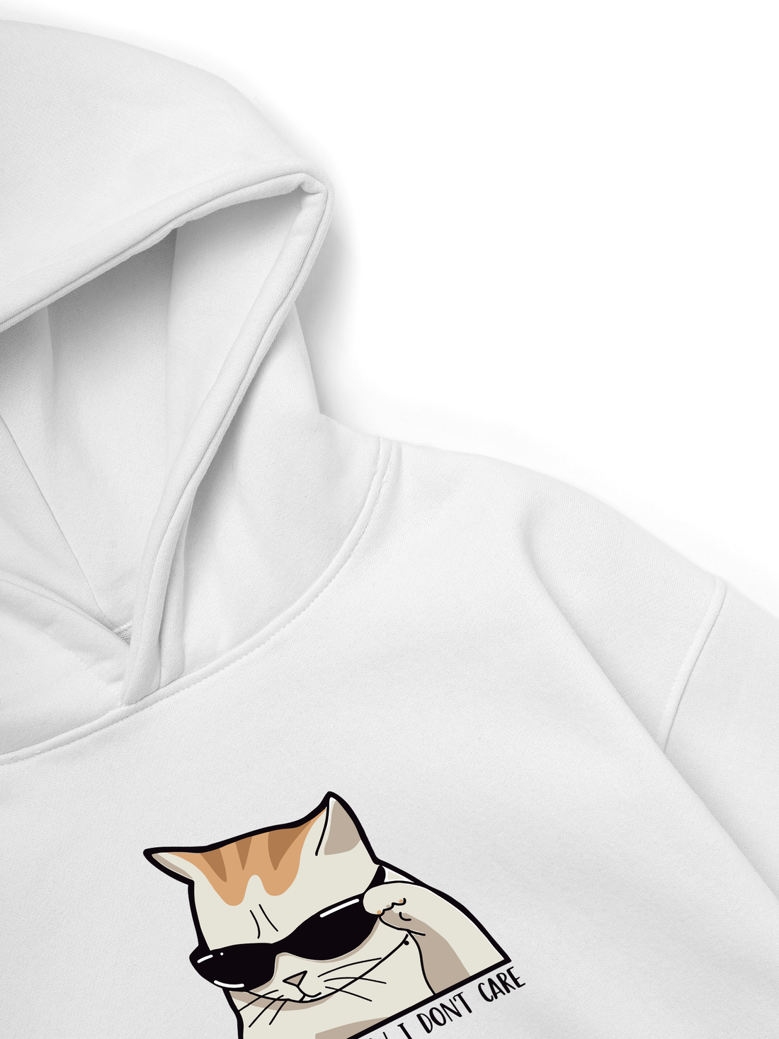 I Don't Know I Don't Care Hoodie