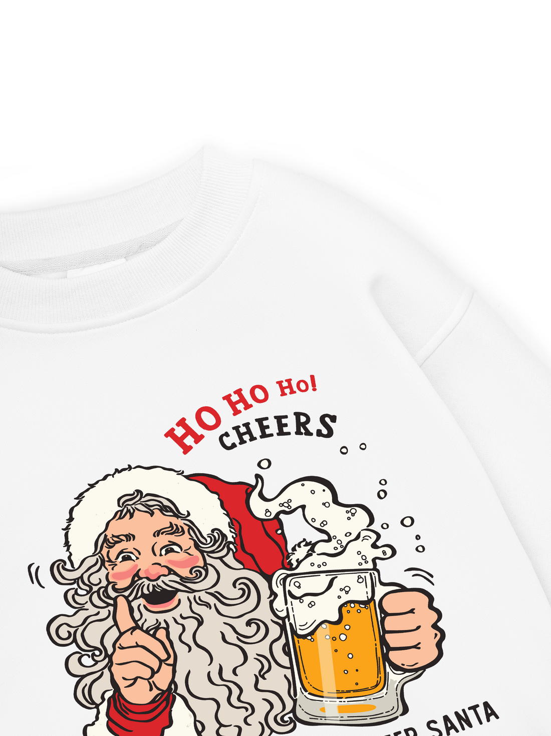 Offer Santa A Beer Sweater