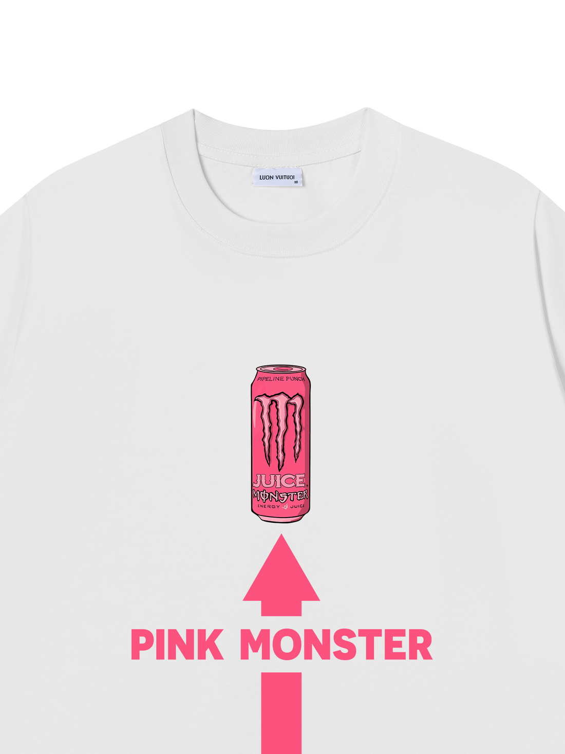 Áo Thun Pink Monster