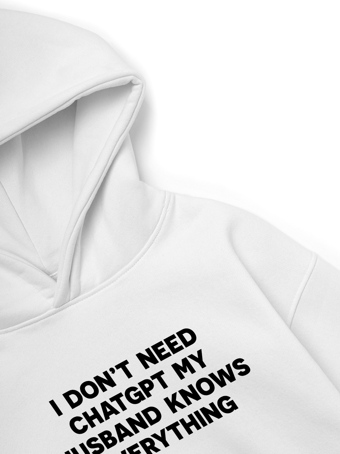 Áo Hoodie Nỉ Hai Da My Husband Knows Everything