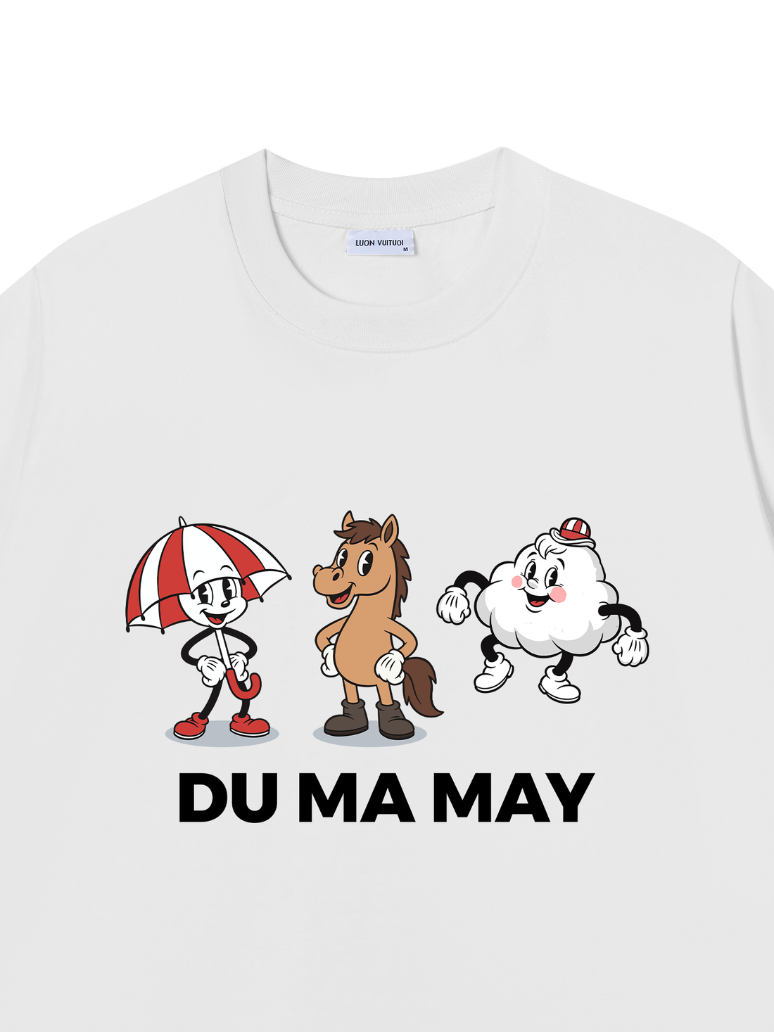 Áo Thun Dù Mã Mây
