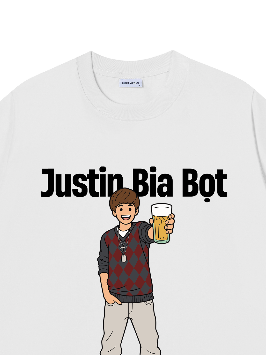 Áo Thun Justin Bia Bọt
