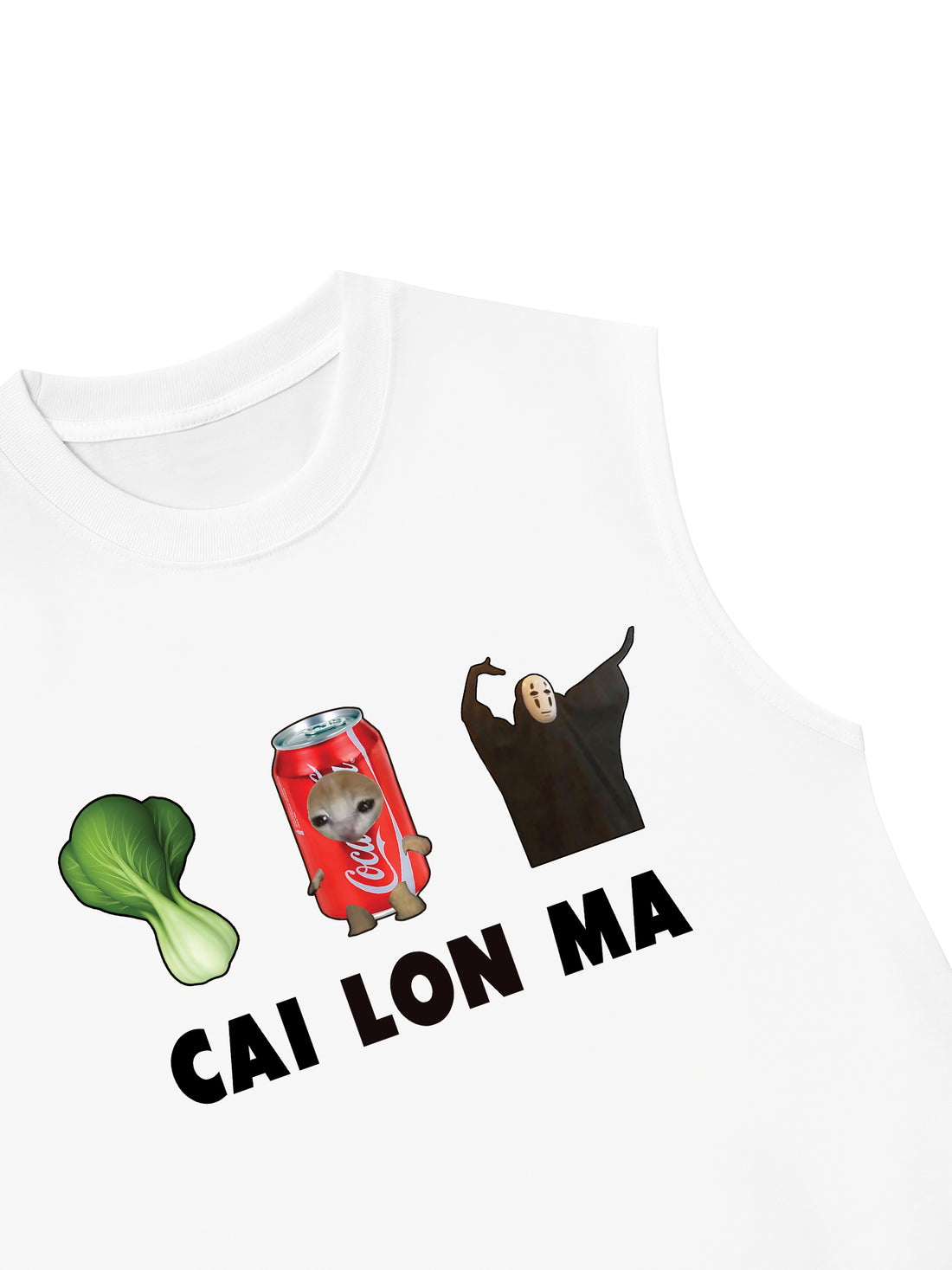 Áo Ba Lỗ Relaxed Fit Cải Lon Ma
