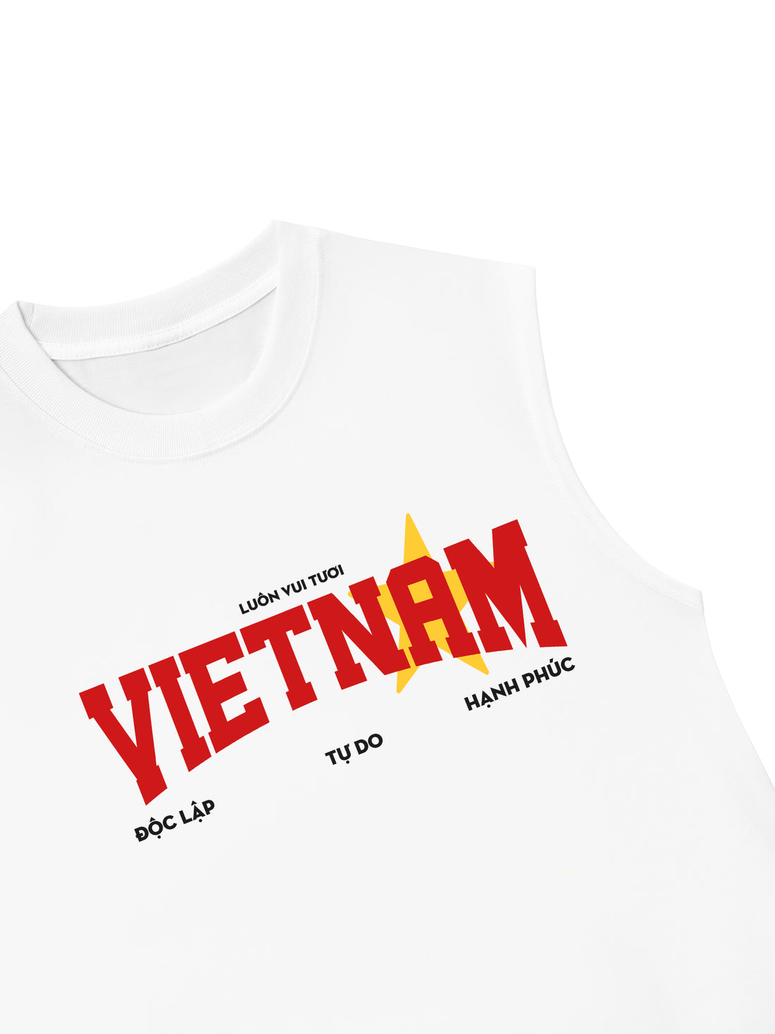 Áo Ba Lỗ Relaxed Fit Việt Style