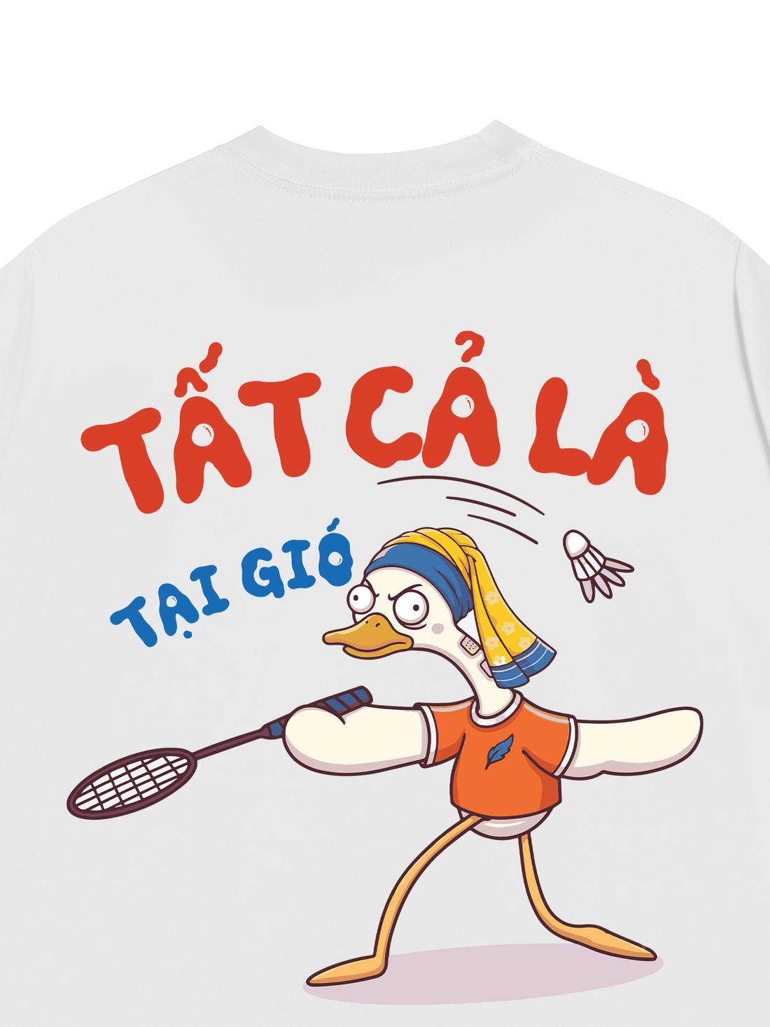 Áo Thun Vịt Lisa Tất Cả Là Tại Gió