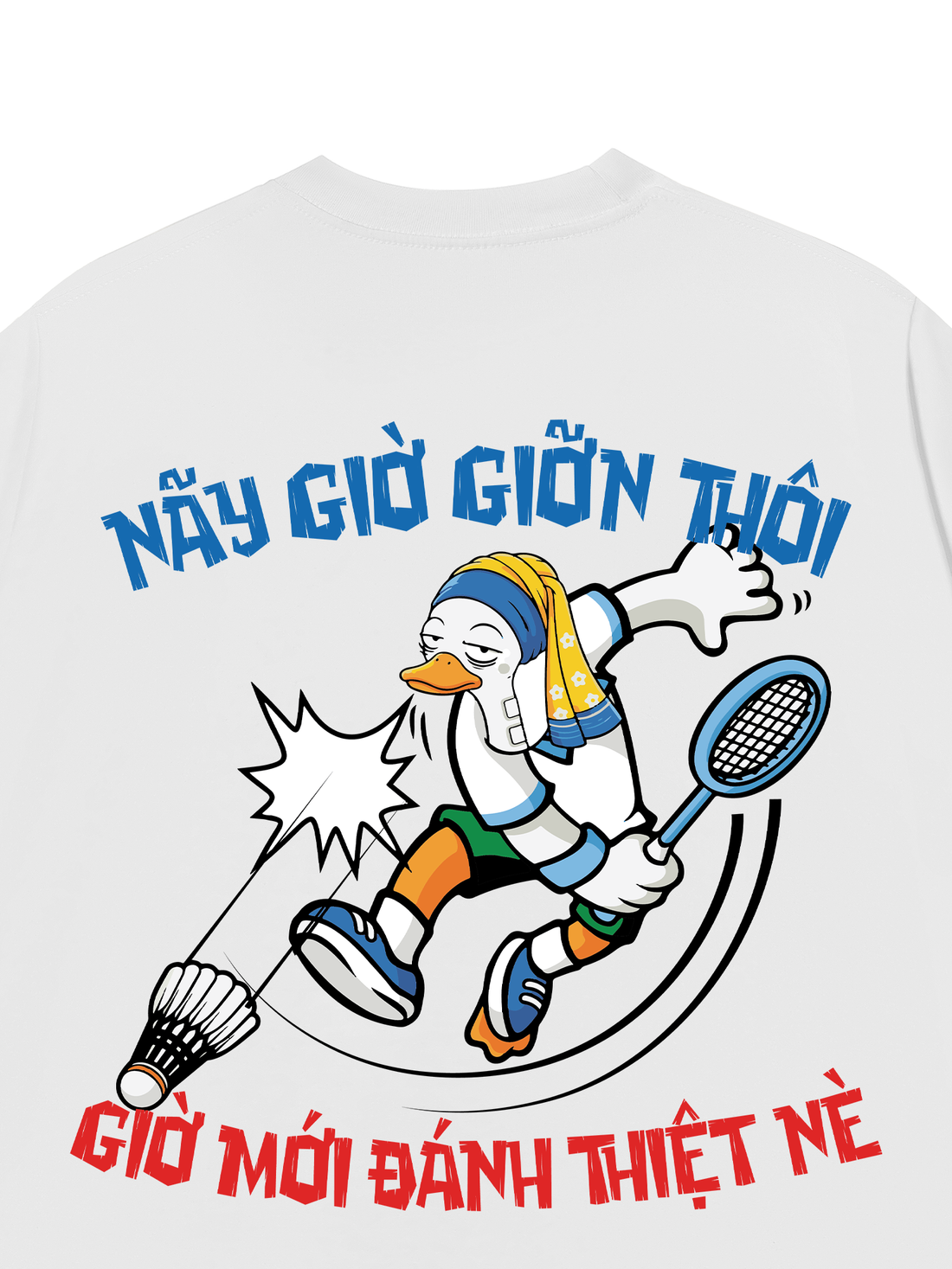 Áo Thun Vịt Lisa Nãy Giờ Giỡn Thôi