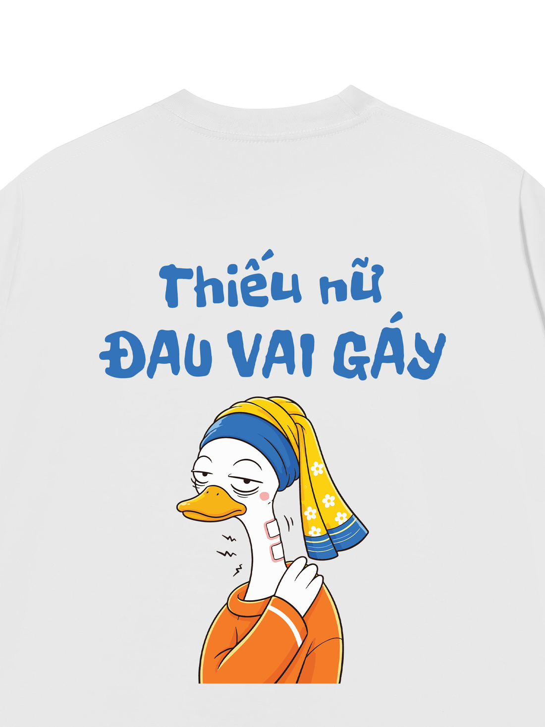 Áo Thun Thiếu Nữ Đau Vai Gáy