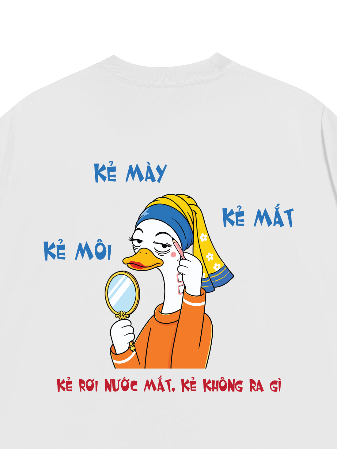 Áo Thun Vịt Lisa - Kẻ Mày, Kẻ Mắt, Kẻ Môi
