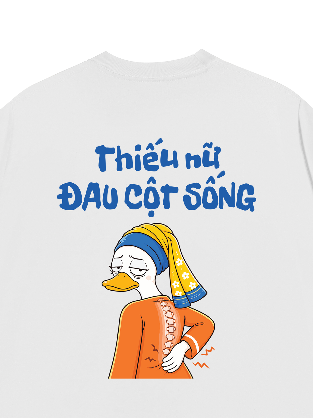 Áo Thun Thiếu Nữ Đau Cột Sống